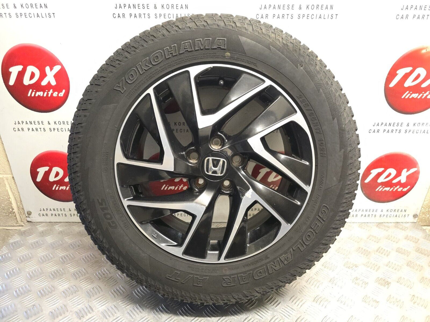 HONDA CR-V MK4 2013-2018 17" INCH ALLOY WHEEL SET + TYRES 225/65/17 T1W17070A