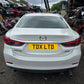 2013 MAZDA 6 GJ MK3 D SPORT NAV 2.2 DIESEL 6 SPEED MANUAL FOR PARTS & SPARES