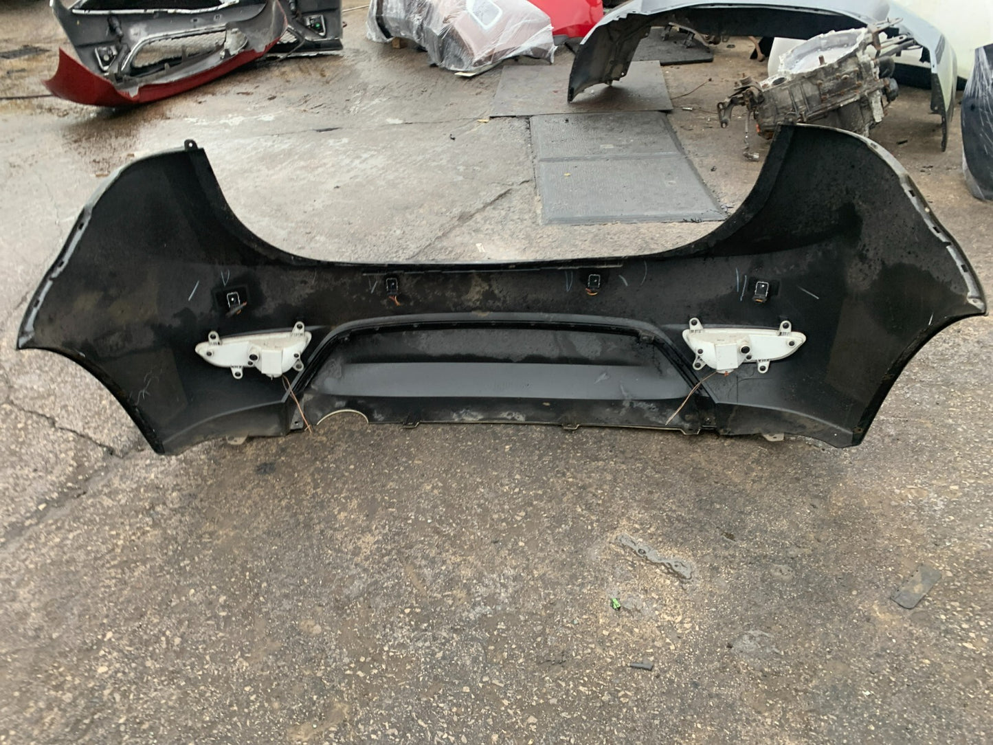Hyundai Ix20 (Jc) 2010-2015 Pre-Facelift Genuine Rear Bumper In Blue 12