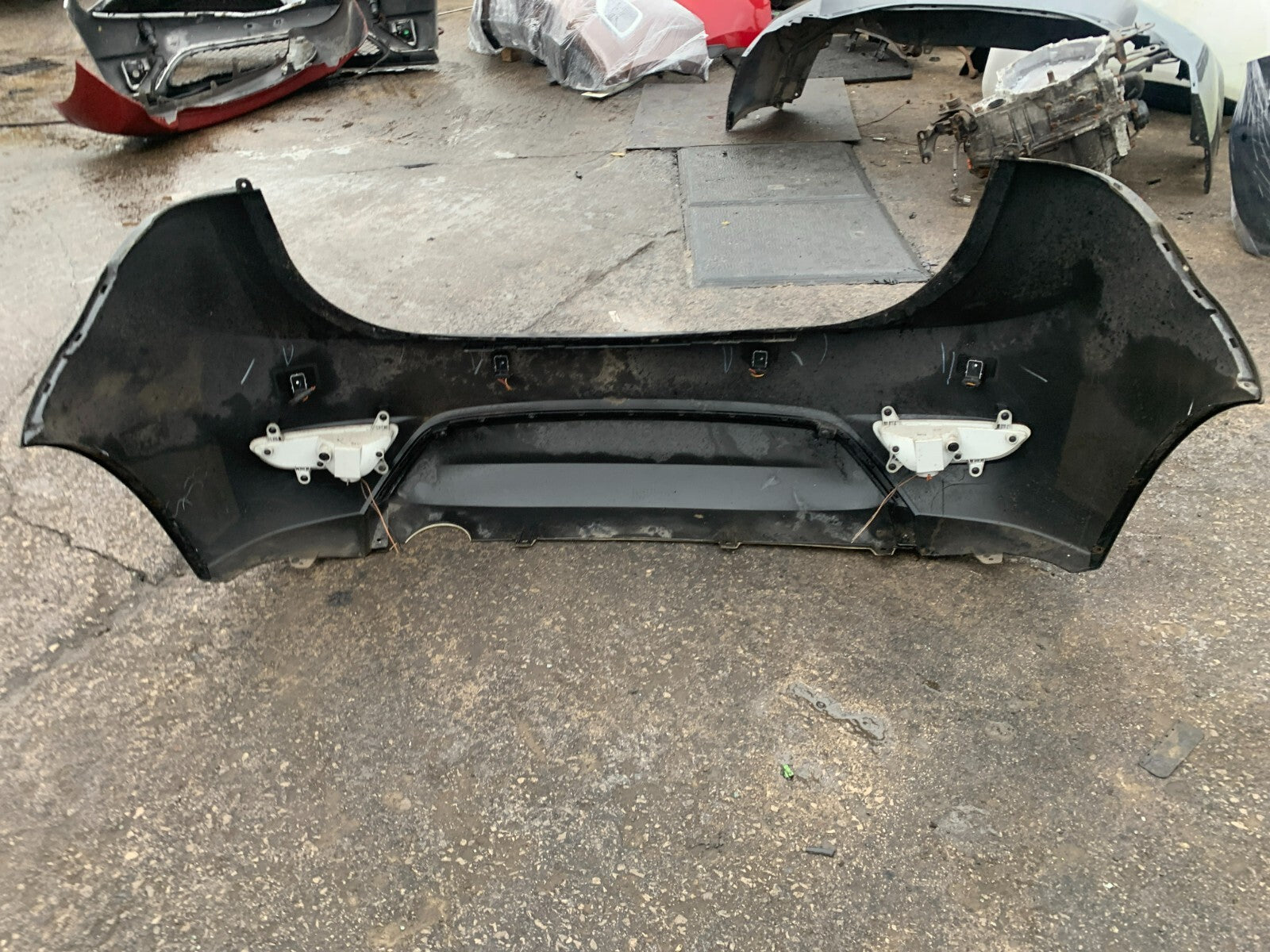 Hyundai Ix20 (Jc) 2010-2015 Pre-Facelift Genuine Rear Bumper In Blue 12