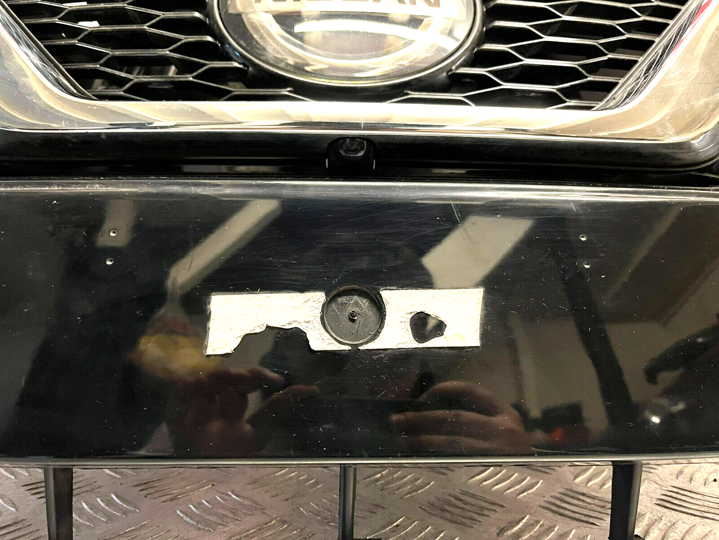 NISSAN QASHQAI J11 2017-2021 FACELIFT GENUINE FRONT BUMPER GRILLE CAMERA TYPE