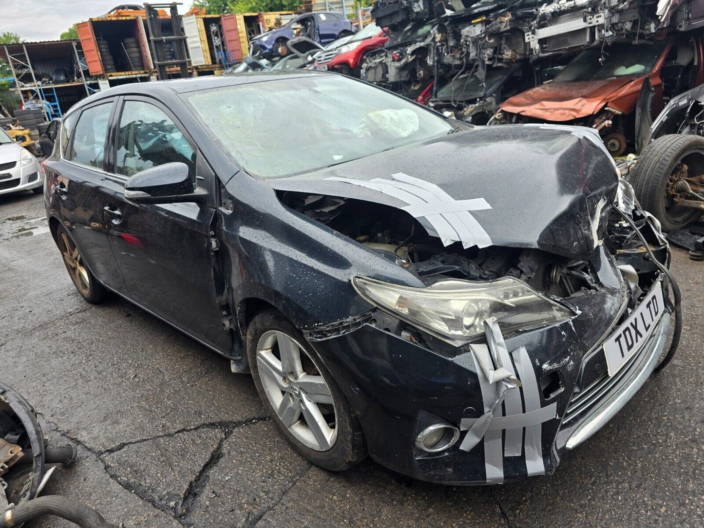 2013 TOYOTA AURIS EXCEL MK2 1.6 PETROL 6 SPEED MANUAL VEHICLE FOR PARTS SPARES