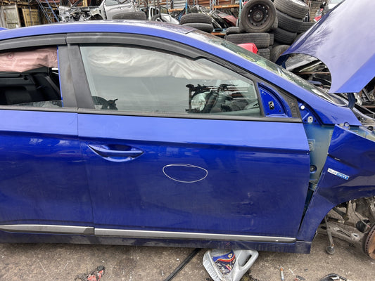 Hyundai IONIQ (AE) 2016-2022 Genuine Drivers Side Front Door Shell YP5 Blue - photo 1 of 9