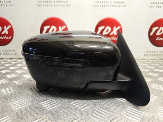 NISSAN JUKE F15 2014-2019 GENUINE DRIVERS SIDE POWER FOLD CAMERA MIRROR BLACK