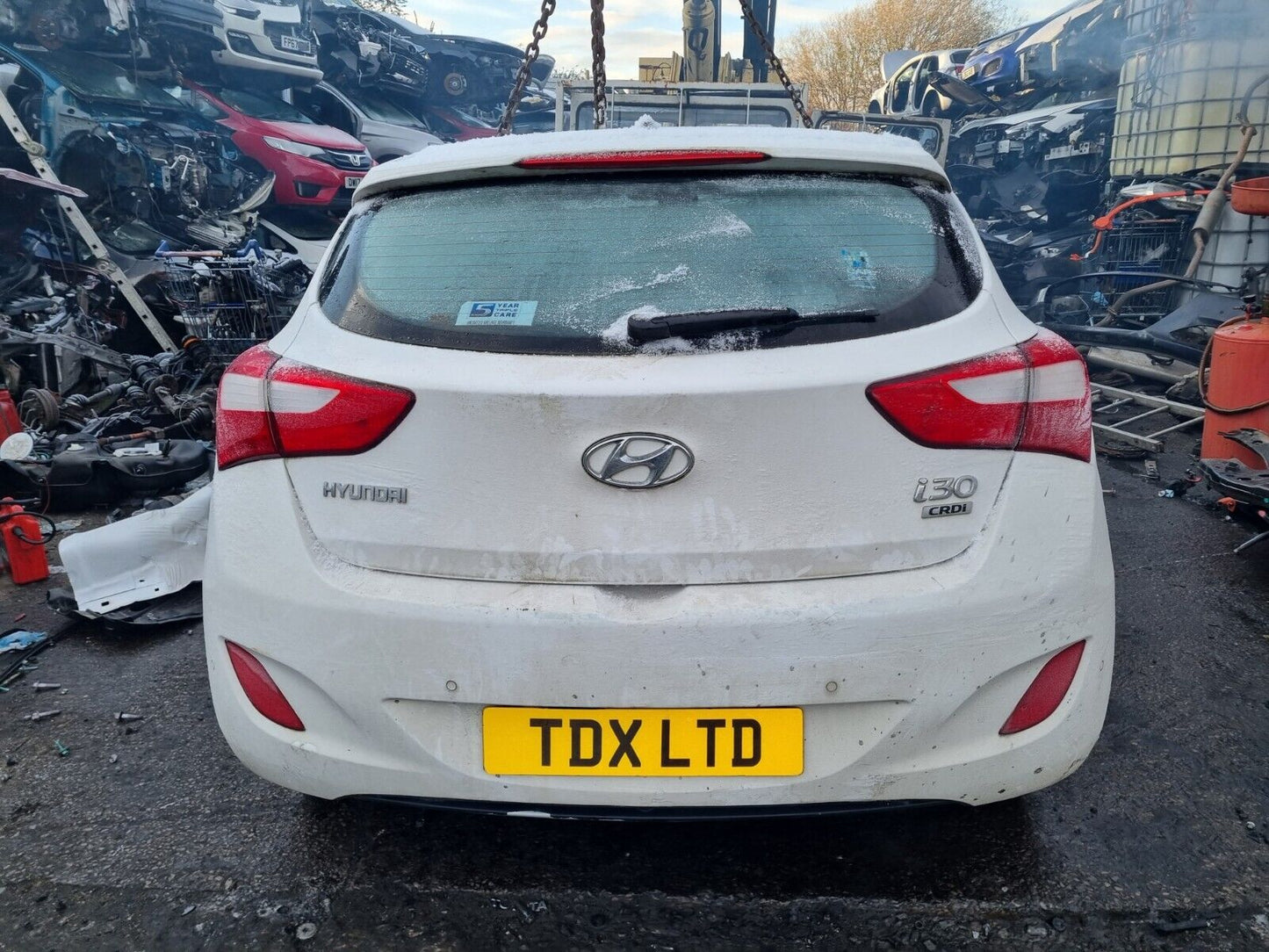 2013 HYUNDAI I30 ACTIVE (GD) MK2 1.6 DIESEL 6 SPEED AUTO FOR PARTS & SPARES