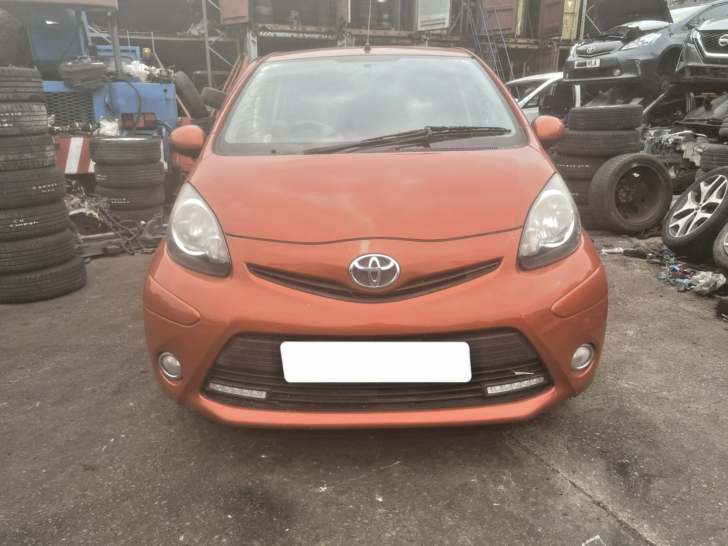 2013 TOYOTA AYGO MK1 1.0 PETROL 5 SPEED MANUAL DOOR VEHICLE FOR BREAKING AND PARTS