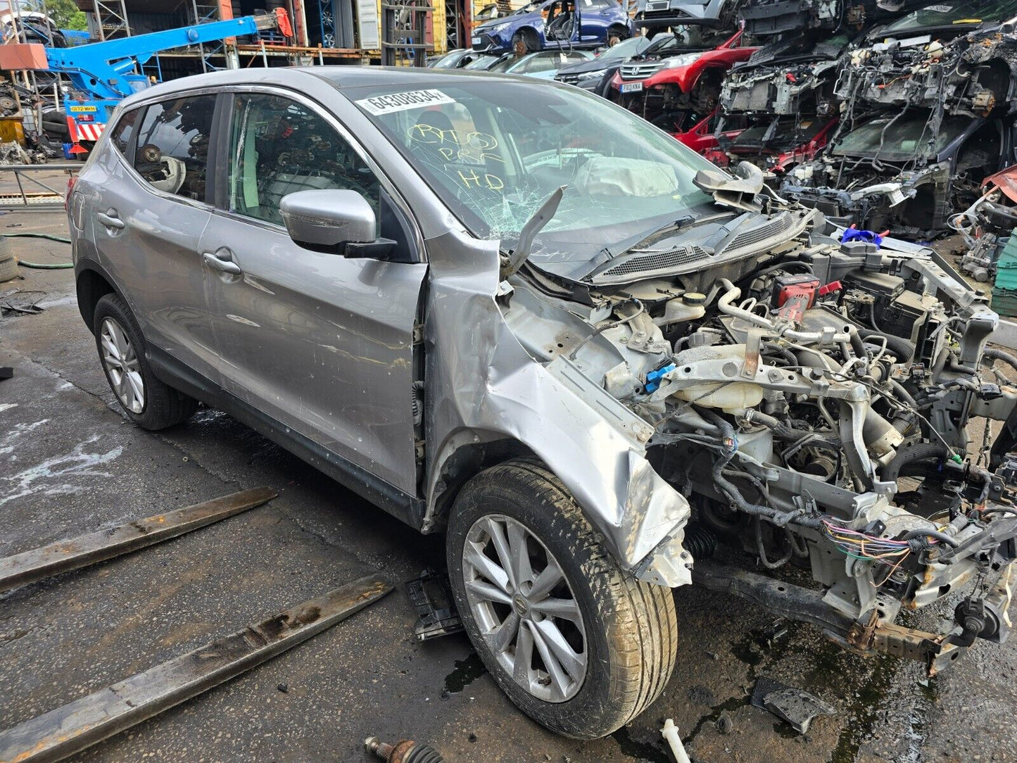 2015 NISSAN QASHQAI J11 MK2 ACENTA PLUS 1.2 PETROL DIG-T MANUAL FOR PARTS SPARES