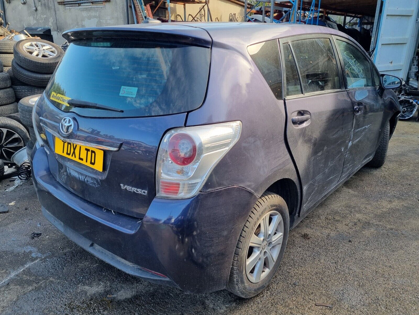 2016 TOYOTA VERSO ICON MK2 1.6 D-4D DIESEL 6 SPEED MANUAL FOR PARTS & SPARES