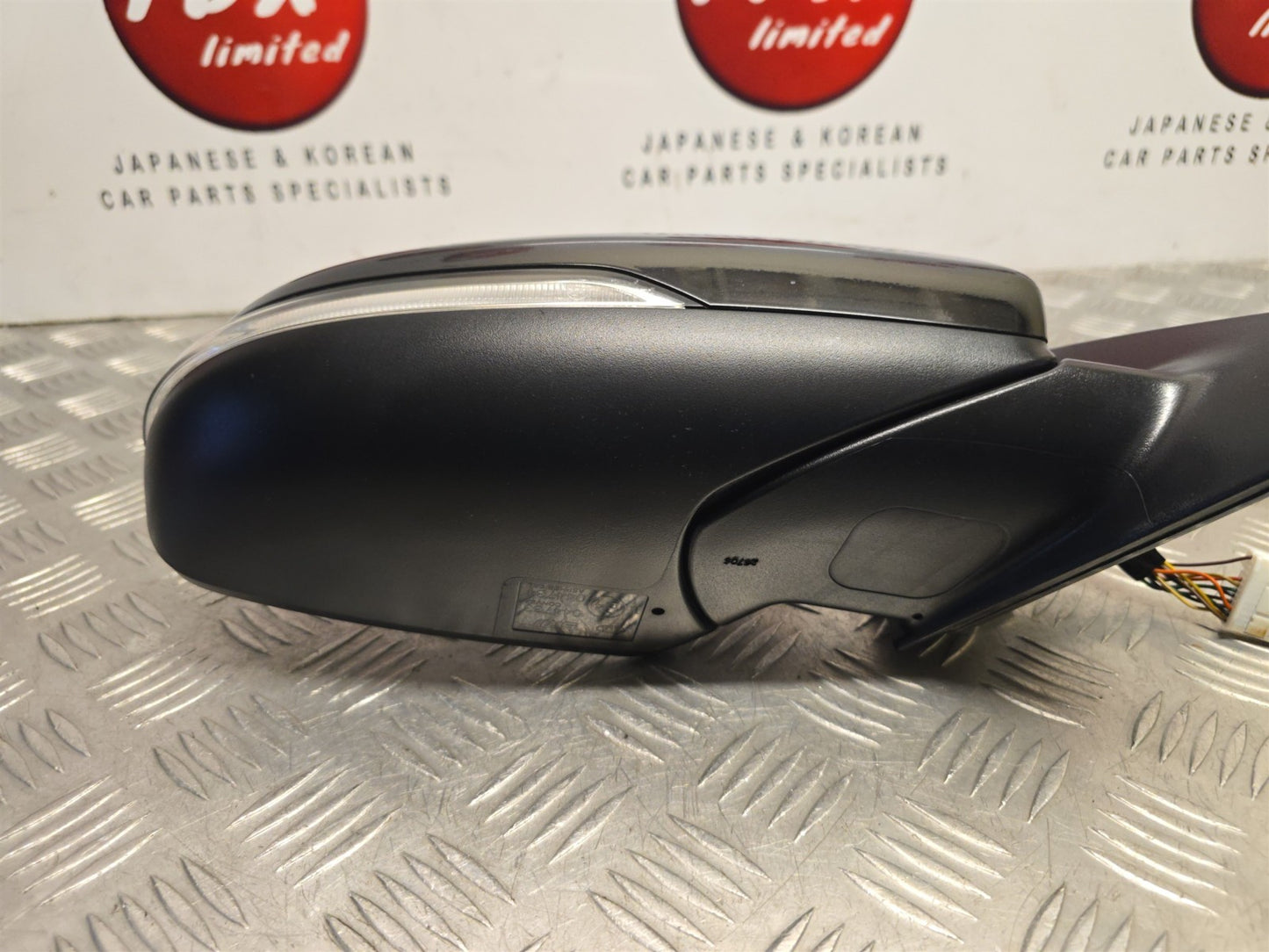Kia Optima JF MK4 2016-2019 Drivers Side Power Fold Mirror Abp Black 87620-D4910 - photo 4 of 13