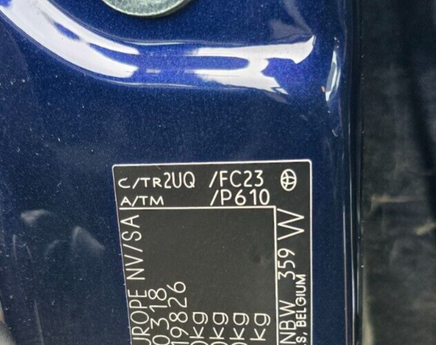 2022 TOYOTA COROLLA GR SPORT MK12 1.8 HYBRID 1 SPEED CVT AUTO VEHICLE FOR BREAKING AND PARTS