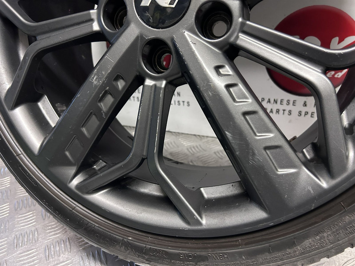 Hyundai i20N BC3 MK3 2021-2024 Genuine 18" Alloy Wheel + 3.1 Mm Tyre 52910-C0000 - photo 3 of 16