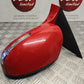 SUZUKI SWIFT 2011-2016 GENUINE PASSENGERS MANUAL FOLD HEATED WING MIRROR ZCF RED