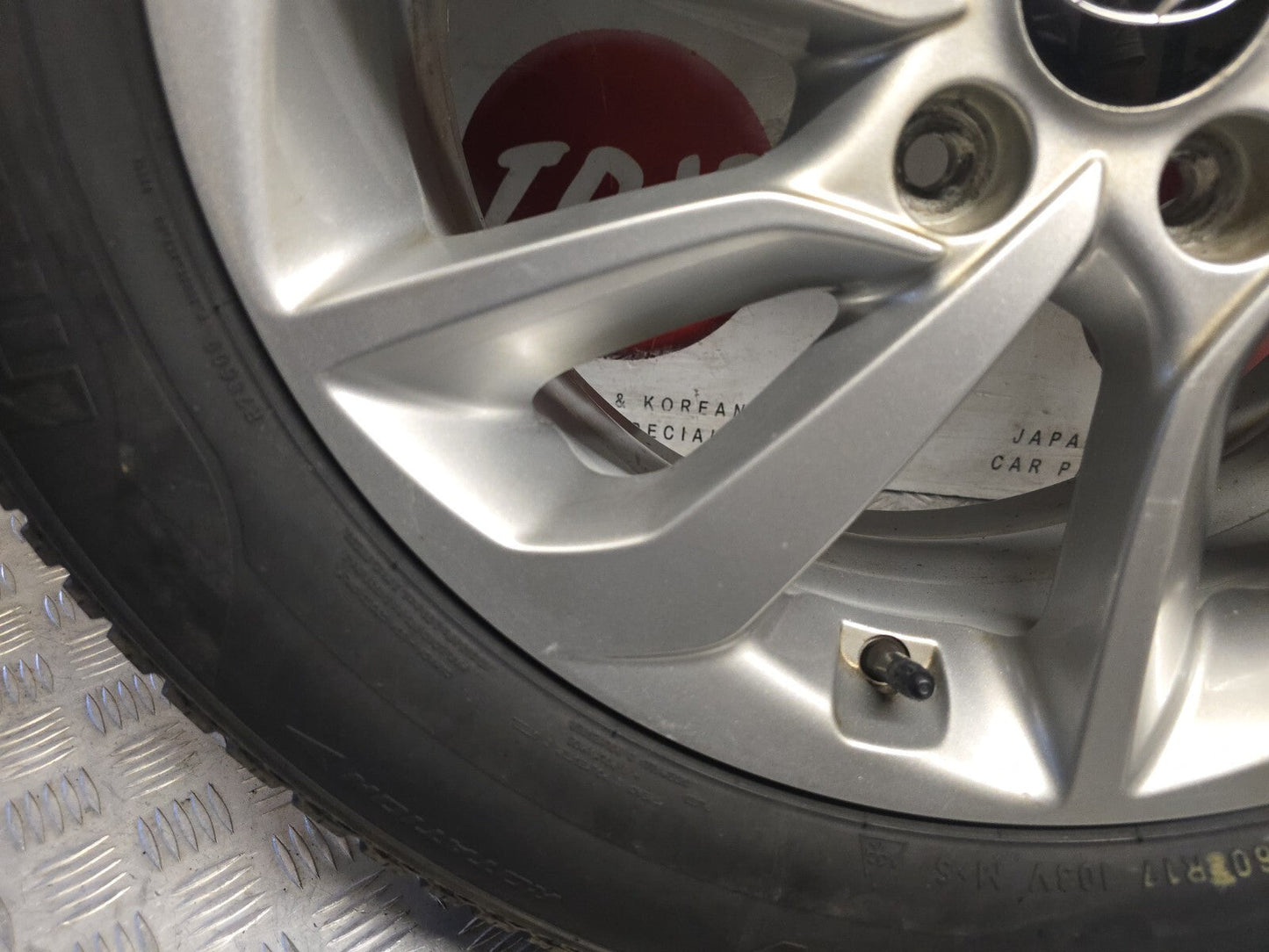 HYUNDAI TUCSON MK3 2015-2020 17" ALLOY WHEEL 7.5MM TYRE 225/60/17 52910-D7260