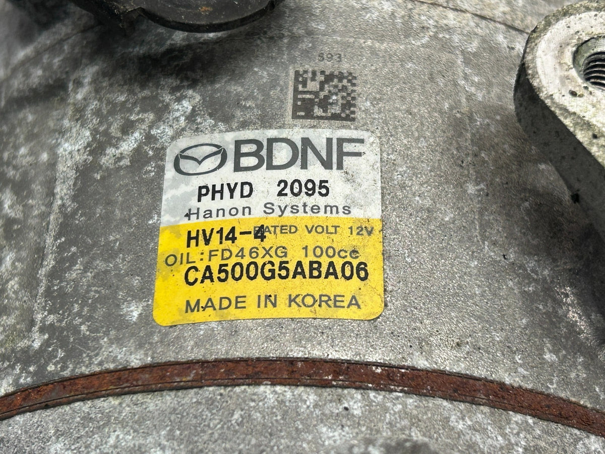 Mazda CX-30 2019-2026 2.0 MHEV Petrol Genuine AC Compressor Pump CA500G5ABA06 - photo 7 of 7