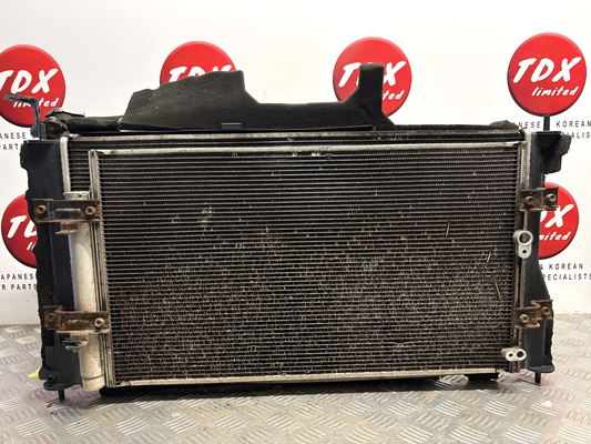 Toyota GT86 ZN6 MK1 Coupe 2012-2020 2.0 Petrol Complete Genuine Radiator Pack - photo 2 of 12