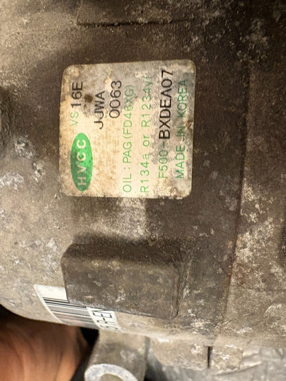 Hyundai ix35 LM MK1 2010-2015 2.0 CRDI Genuine AC Compressor Pump F500-BXDEA07 - photo 12 of 14