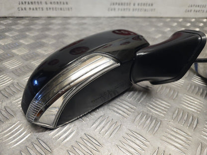 TOYOTA PRIUS MK3 2009-2015 GENUINE DRIVERS SIDE POWER FOLD MIRROR 202 BLACK