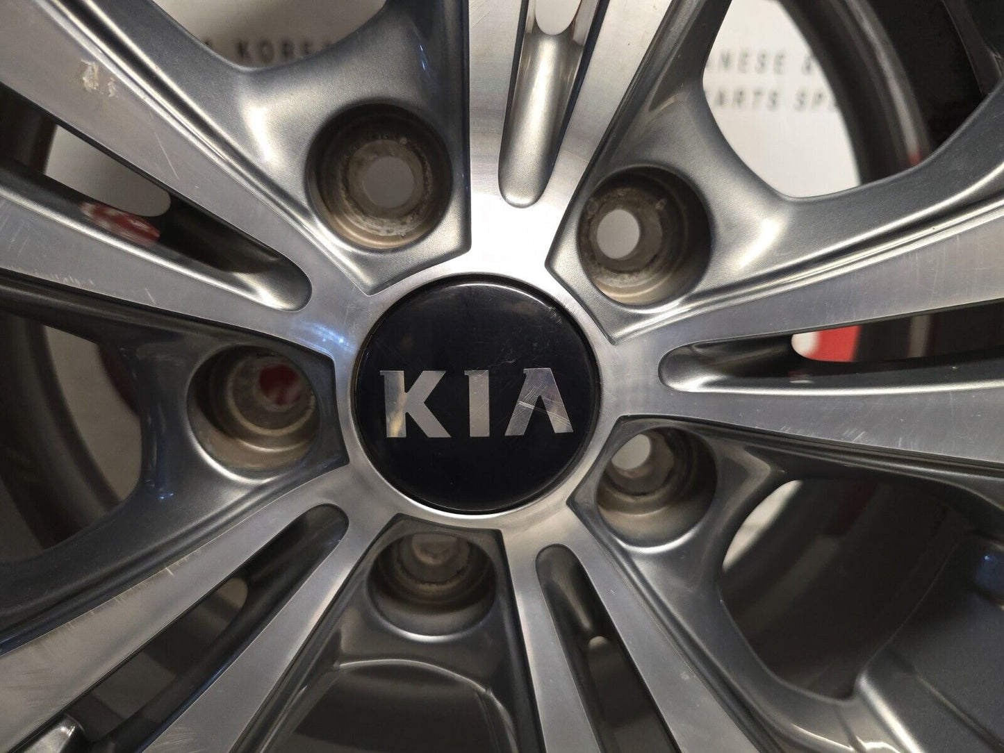 KIA VENGA 2010-2019 16" DIAMOND CUT ALLOY WHEEL 6MM TYRE 205/55/16 52910-1P650