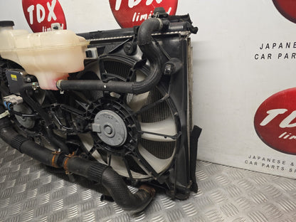 LEXUS IS300H MK3 2013-2020 2.5 HYBRID GENUINE COMPLETE RADIATOR RAD FAN PACK