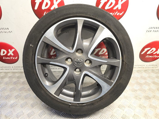 TOYOTA YARIS MK3 2012-2017 16" GREY DIAMOND CUT ALLOY WHEEL 185/55/16 HL48412