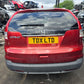 2013 HONDA CR-V EX MK4 (RE58) 2.0 PETROL 4X4 5 SPEED AUTOMATIC FOR PARTS SPARES