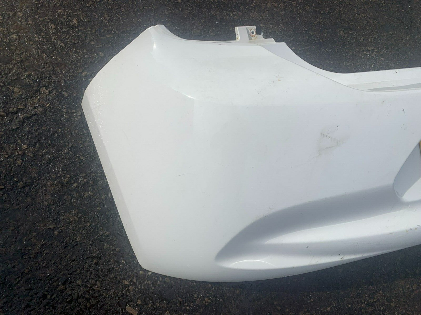 NISSAN MICRA K13 2013-2016 GENUINE FACELIFT REAR BUMPER WHITE COLLECTION