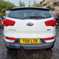 2015 KIA SPORTAGE (SL) MK3 1.7 CRDI DIESEL 6 SPEED MANUAL FOR PARTS & SPARES