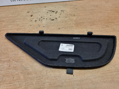 Kia Ceed Jd Estate 2012-2018 Genuine Drivers Rear Boot Cover Liner Compartment 4