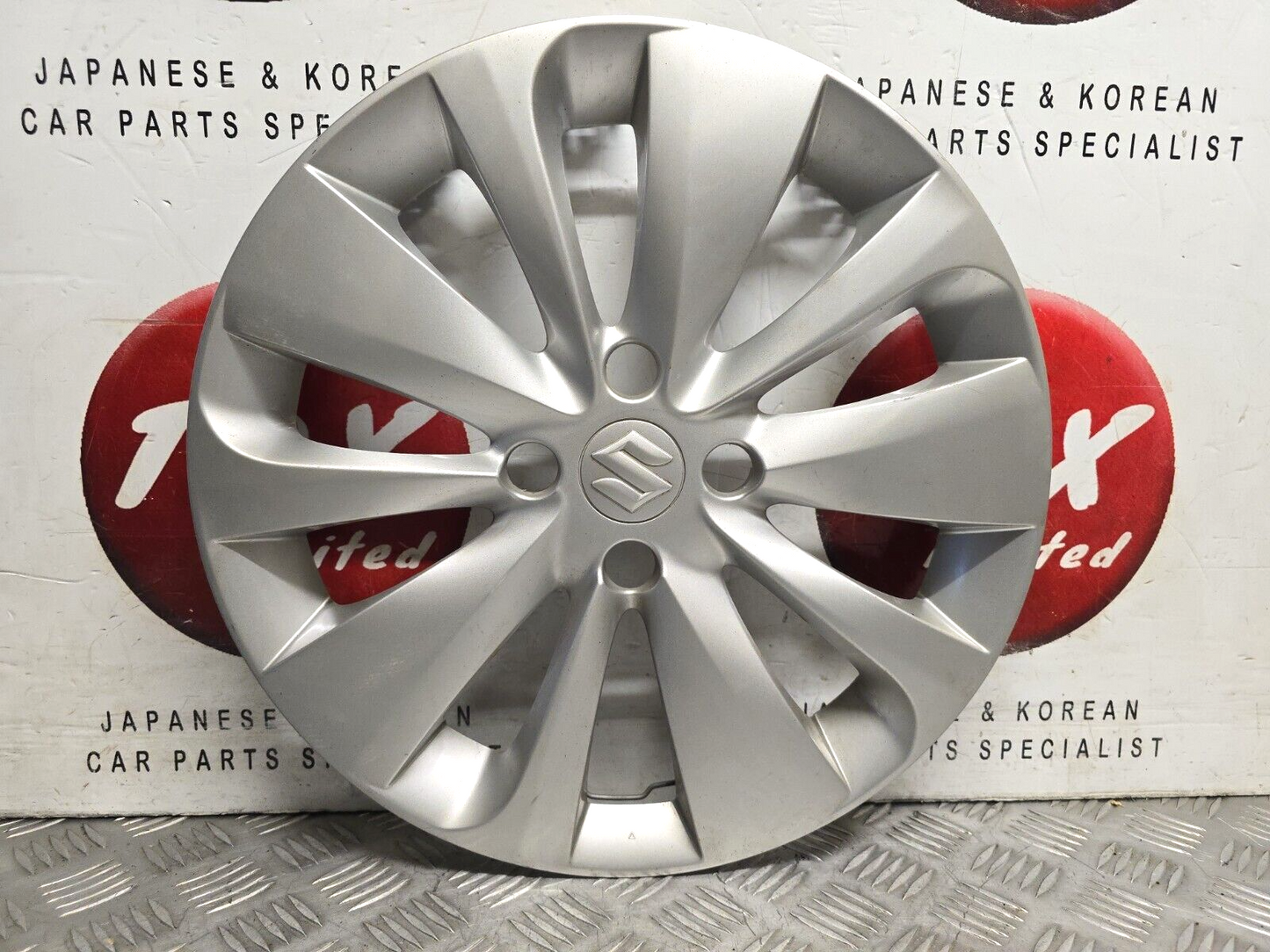 SUZUKI BALENO 2016-2019 15" INCH GENUINE WHEEL HUB CAP COVER TRIM 43250-68P00 3