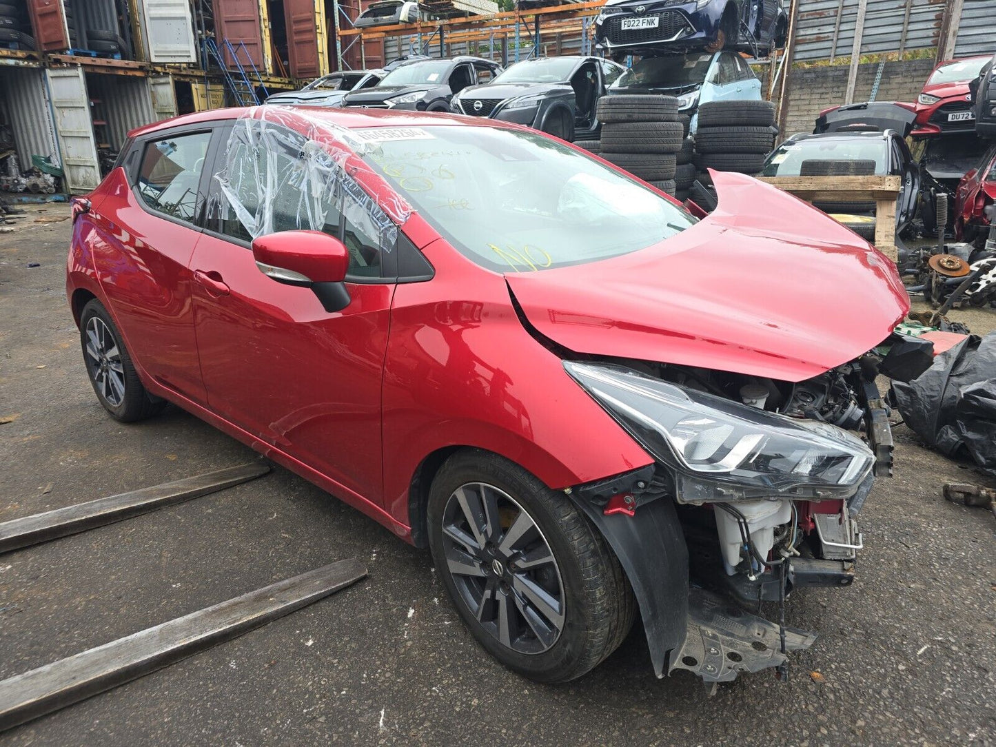 2018 NISSAN MICRA IG-T K14 MK5 ACENTA 0.9 PETROL 5 SPEED MANUAL FOR PARTS SPARES