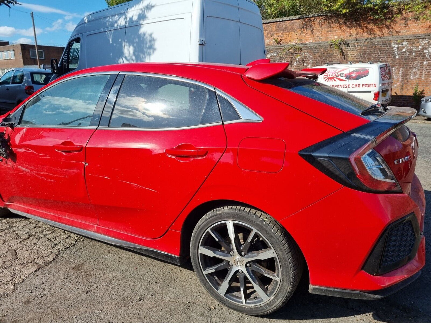 2017 HONDA CIVIC SR MK10 1.0 PETROL VTEC 1 SPEED CVT AUTO FOR PARTS & SPARES