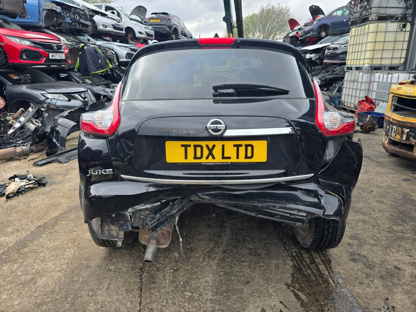 2016 NISSAN JUKE F15 N-CONNECTA 1.2 DIG-T PETROL MANUAL FOR PARTS & SPARES