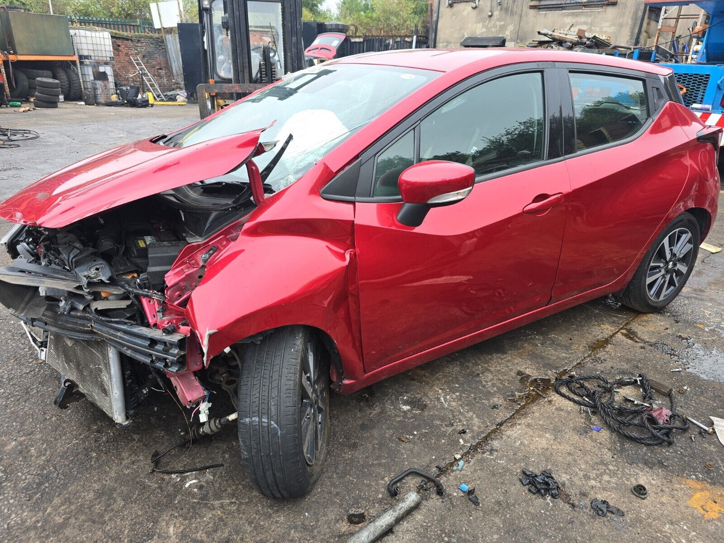 2018 NISSAN MICRA IG-T K14 MK5 ACENTA 0.9 PETROL 5 SPEED MANUAL FOR PARTS SPARES