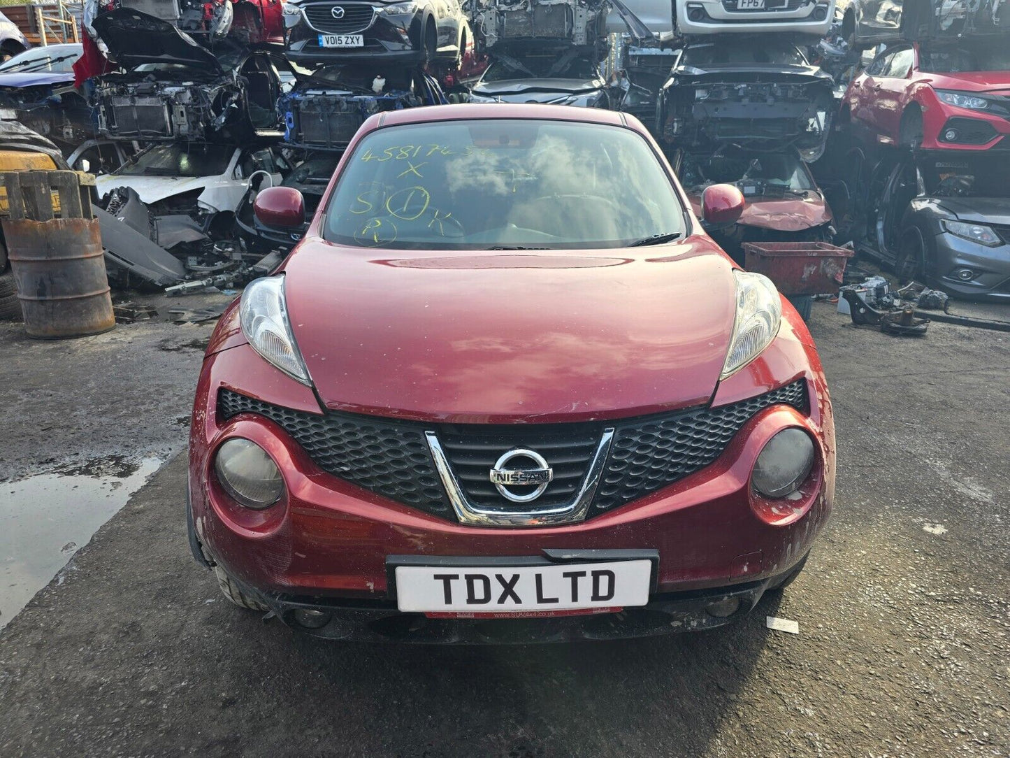 2012 NISSAN JUKE F15 ACENTA 1.5 DCI DIESEL 6 SPEED MANUAL FOR PARTS & SPARES