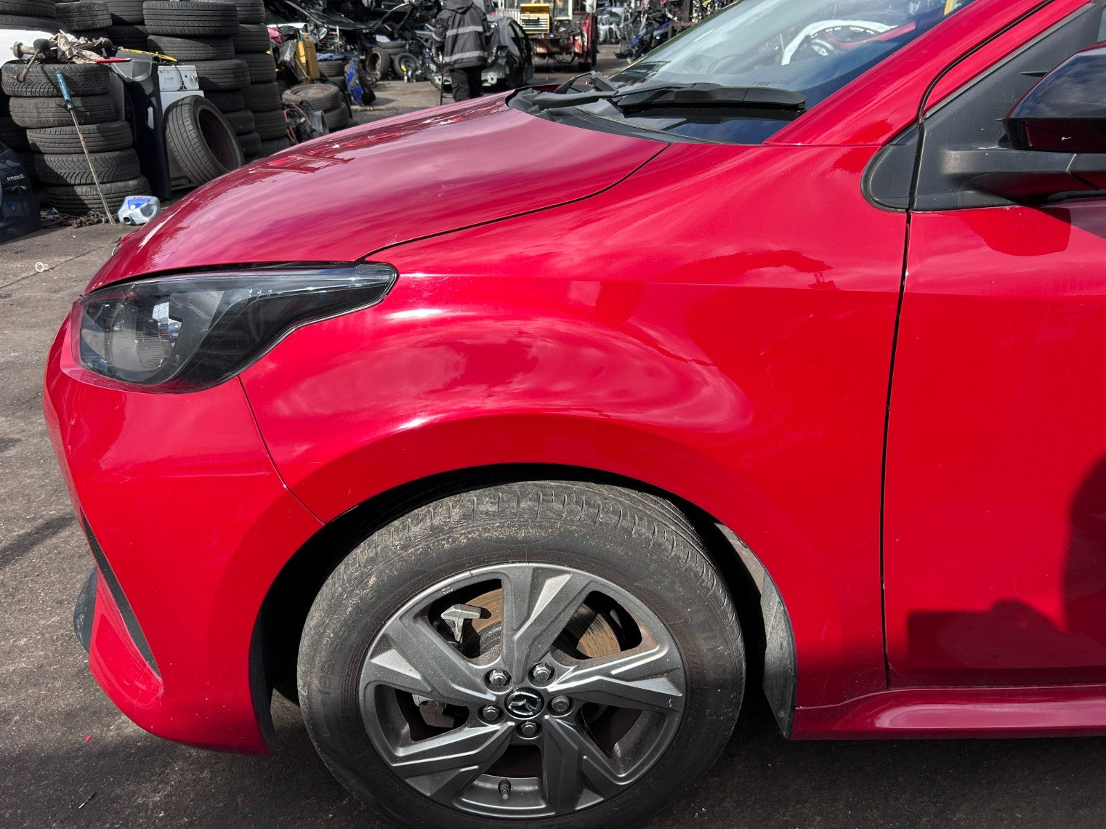 Mazda 2 DJ Hybrid 2020-2025 Complete Front End 3U5 Emotional Red - photo 7 of 9