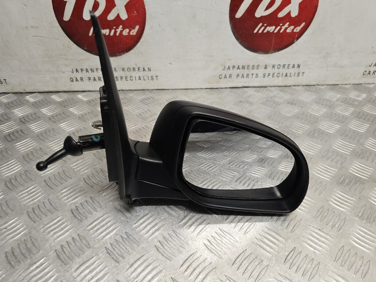 HYUNDAI I10 PA MK1 2007-2013 GENUINE DRIVERS SIDE MANUAL WING MIRROR BLACK