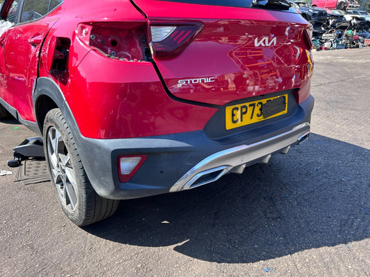 Kia Stonic GT-Line Facelift 2021-2025 Genuine Rear Bumper Complete Red (beg) - photo 2 of 10