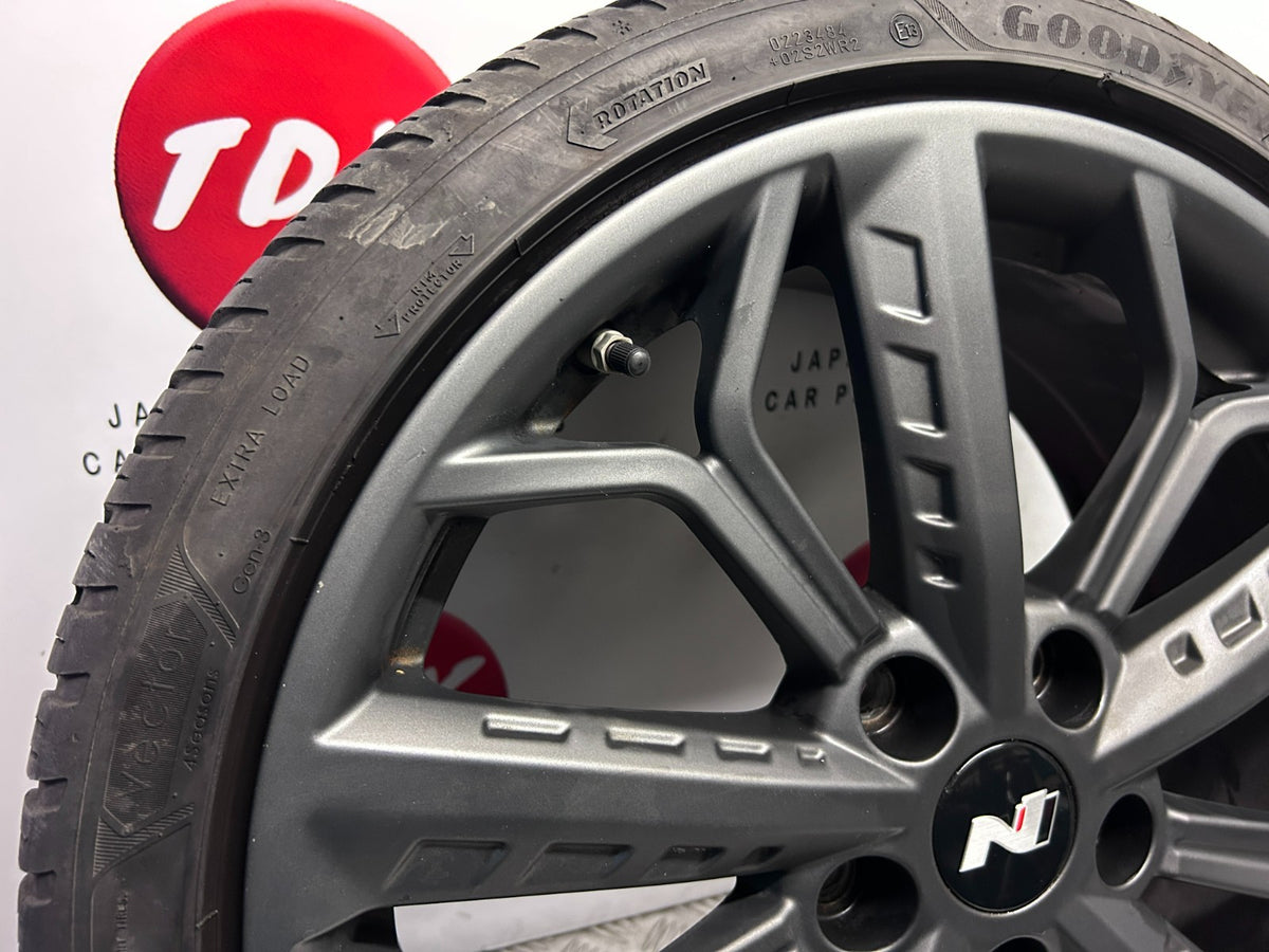 Hyundai i20N BC3 MK3 2021-2024 Genuine 18" Alloy Wheel + 3.3 Mm Tyre 52910-C0000 - photo 2 of 12