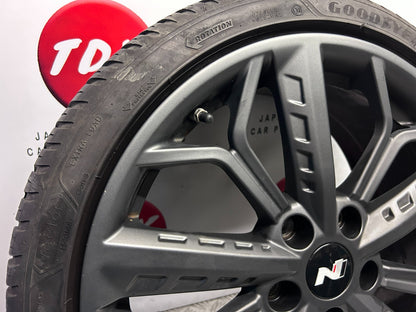 Hyundai i20N BC3 MK3 2021-2024 Genuine 18" Alloy Wheel + 3.3 Mm Tyre 52910-C0000 - photo 2 of 12