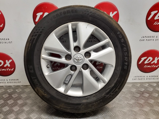 TOYOTA AURIS MK2 E18 2012-2018 15" INCH GENUINE ALLOY WHEEL 7MM 195/65/15