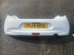 Nissan Micra K13 2013-2016 Genuine Facelift Rear Bumper White Collection - photo 1 of 15