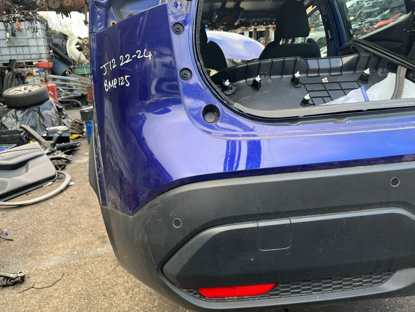 NISSAN QASHQAI J12 2022-2024 GENUINE COMPLETE REAR BUMPER COLLECTION RBN BLUE