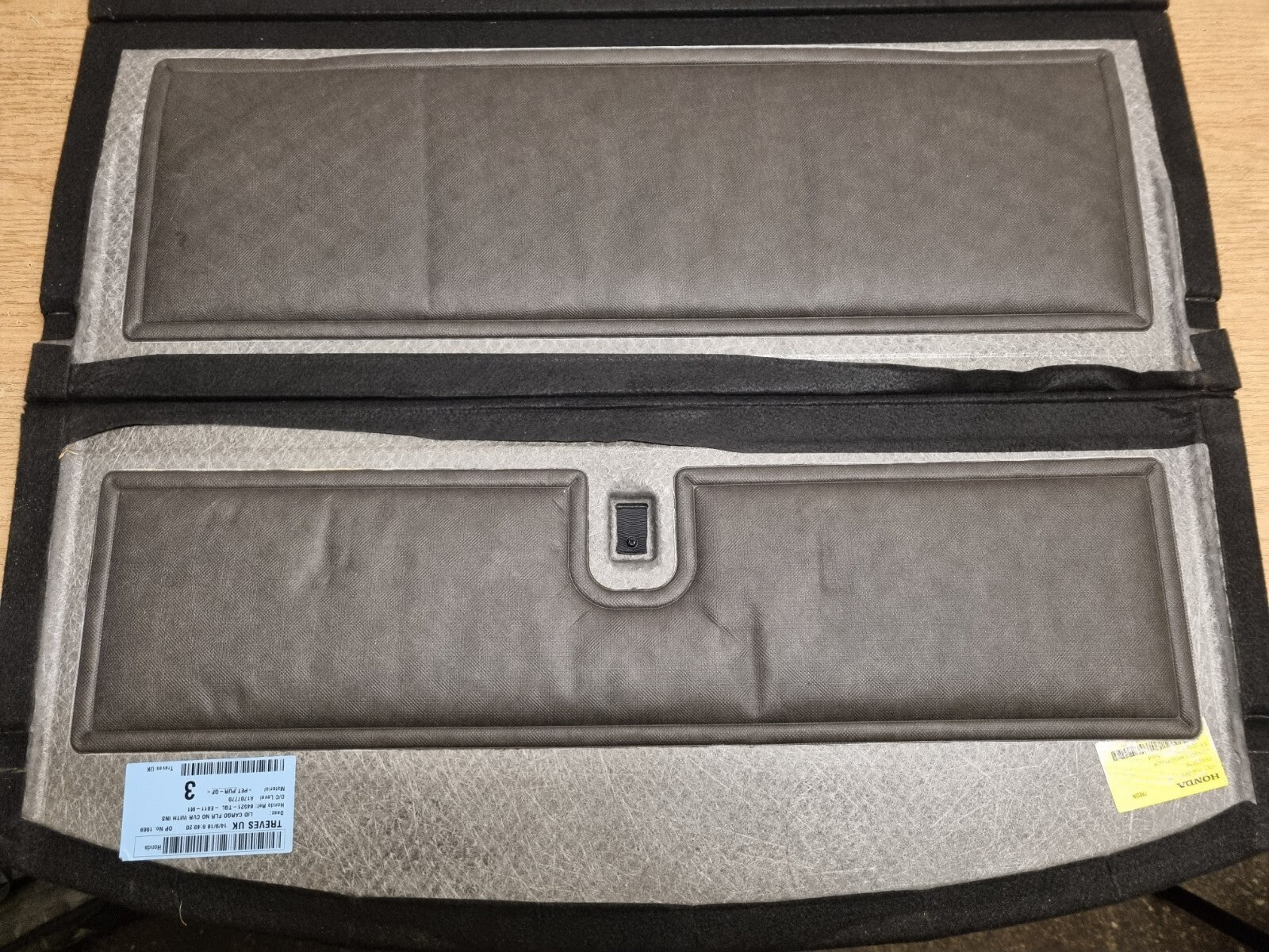 Honda Civic Mk10 2017-2022 Hatch Genuine Rear Boot Cover Carpet 84521Tgle011M1 5