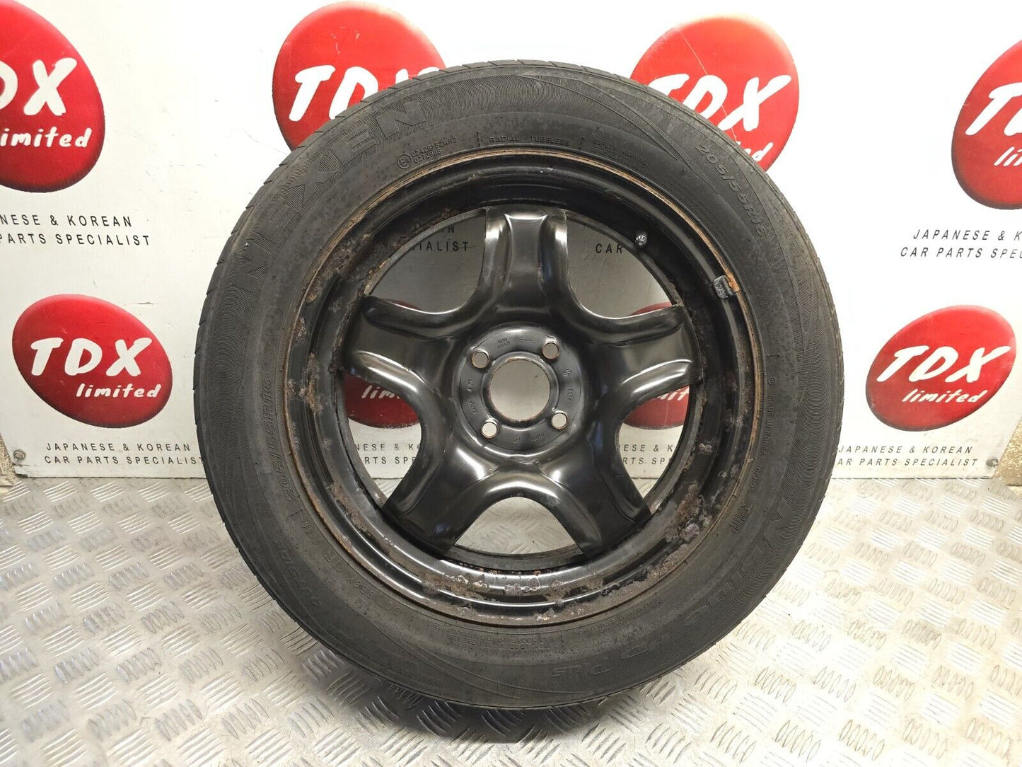 DACIA SANDERO MK2 2013-2019 16" INCH GENUINE STEEL WHEEL 205/55/16 403001040R