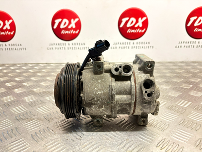 Hyundai i20 PB MK1 2012-2014 1.2 Petrol Genuine AC Compressor Pump DV08-0149 - photo 1 of 8
