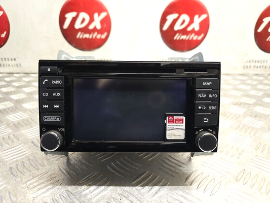 NISSAN JUKE 2014-2019 CAMERA SAT NAV MEDIA STEREO HEAD UNIT + SD CARD 25915BV80A