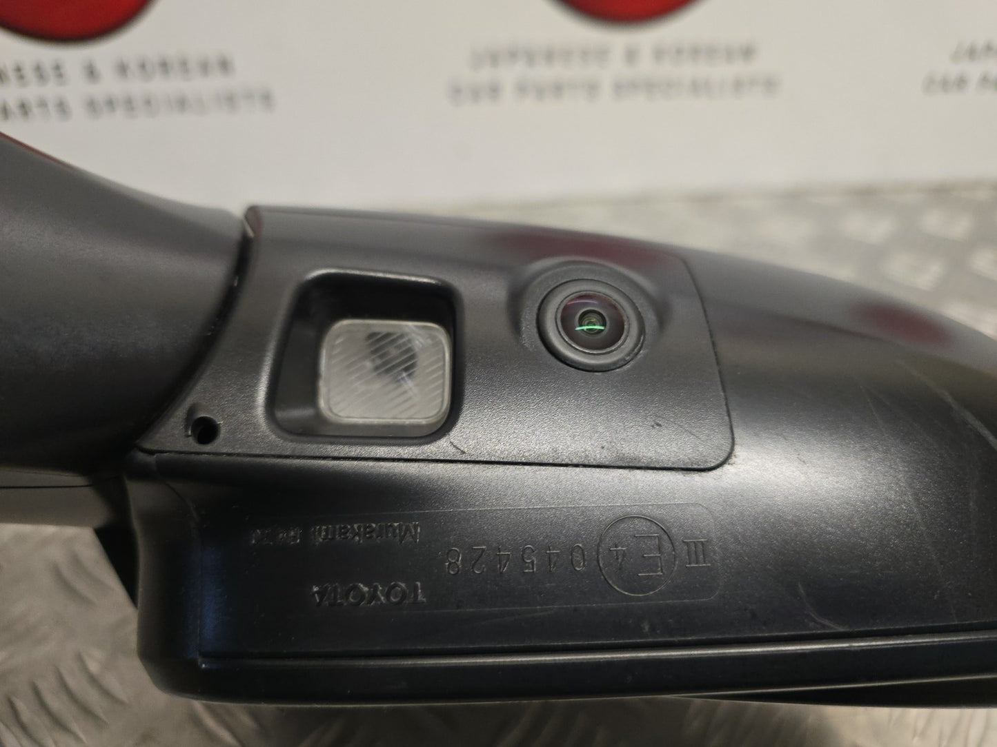 TOYOTA RAV4 (XA50) MK5 2019-2025 PASSENGER SIDE CAMERA WING MIRROR 218 BLACK