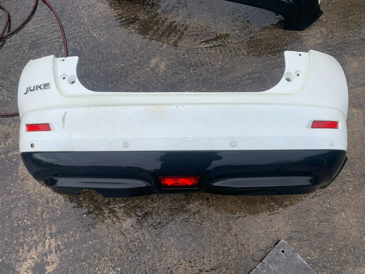 NISSAN JUKE F15 2010-2014 GENUINE PRE-FACELIFT REAR BUMPER WHITE COLLECTION