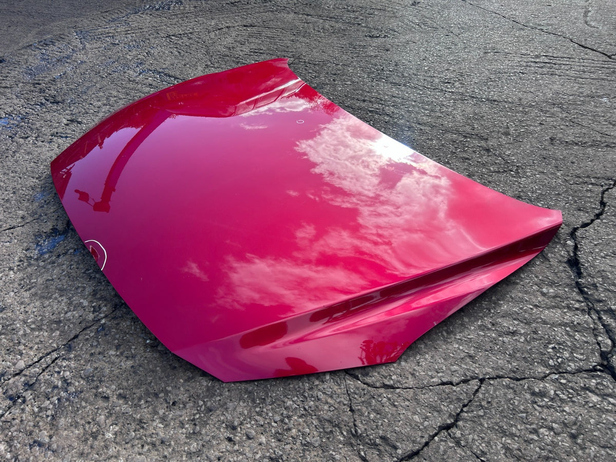 Mazda 3 BM MK3 2014-2019 Genuine Bonnet Hood - 41V Soul Red Metallic - photo 2 of 9