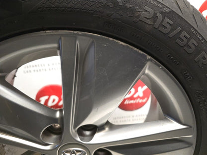 TOYOTA VERSO MK2 2012-2018 17" INCH ALLOY WHEEL 5.0MM TYRE 215/55/17 42611-0F160